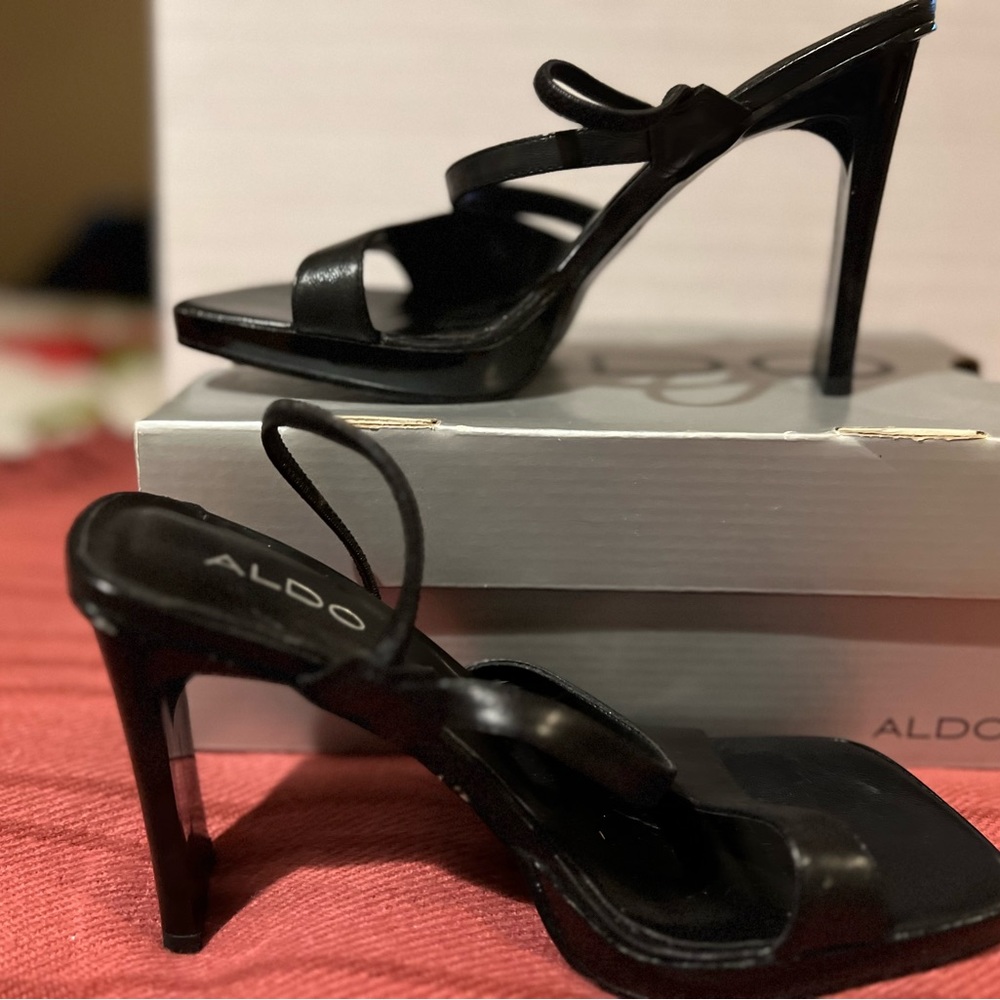 Aldo Jemma Sandal In Black  New Size 37